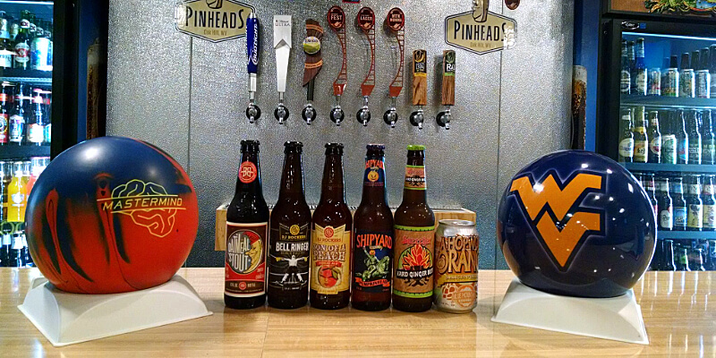 Photo of Bowling Alley Mountaineers Ball and Beer